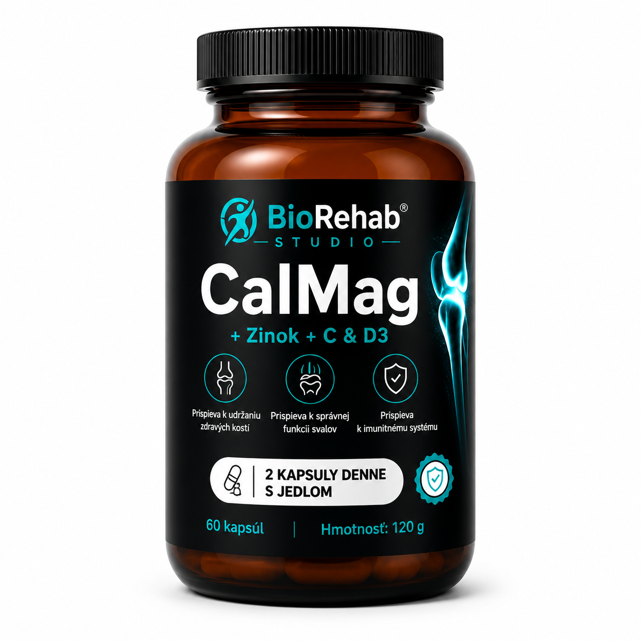 CALMAG +Zinok+C+D3 vitamín